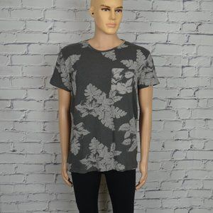 Mens All Saints Sherlock SS Oversized crew graphic tee t-shirt